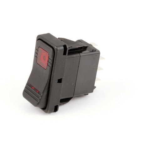 Star Switch, Rocker, Spst, On-Off 2E-50-1355